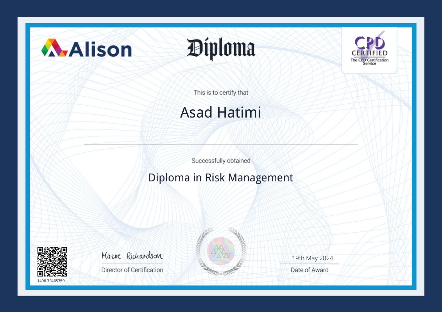 Diploma in Risk Management